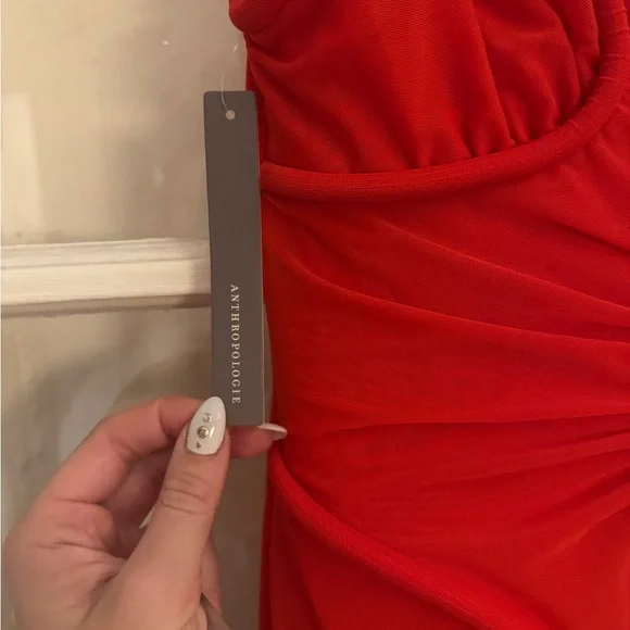 Significant Other Tillie Maxi Dress Red size 2 NWT